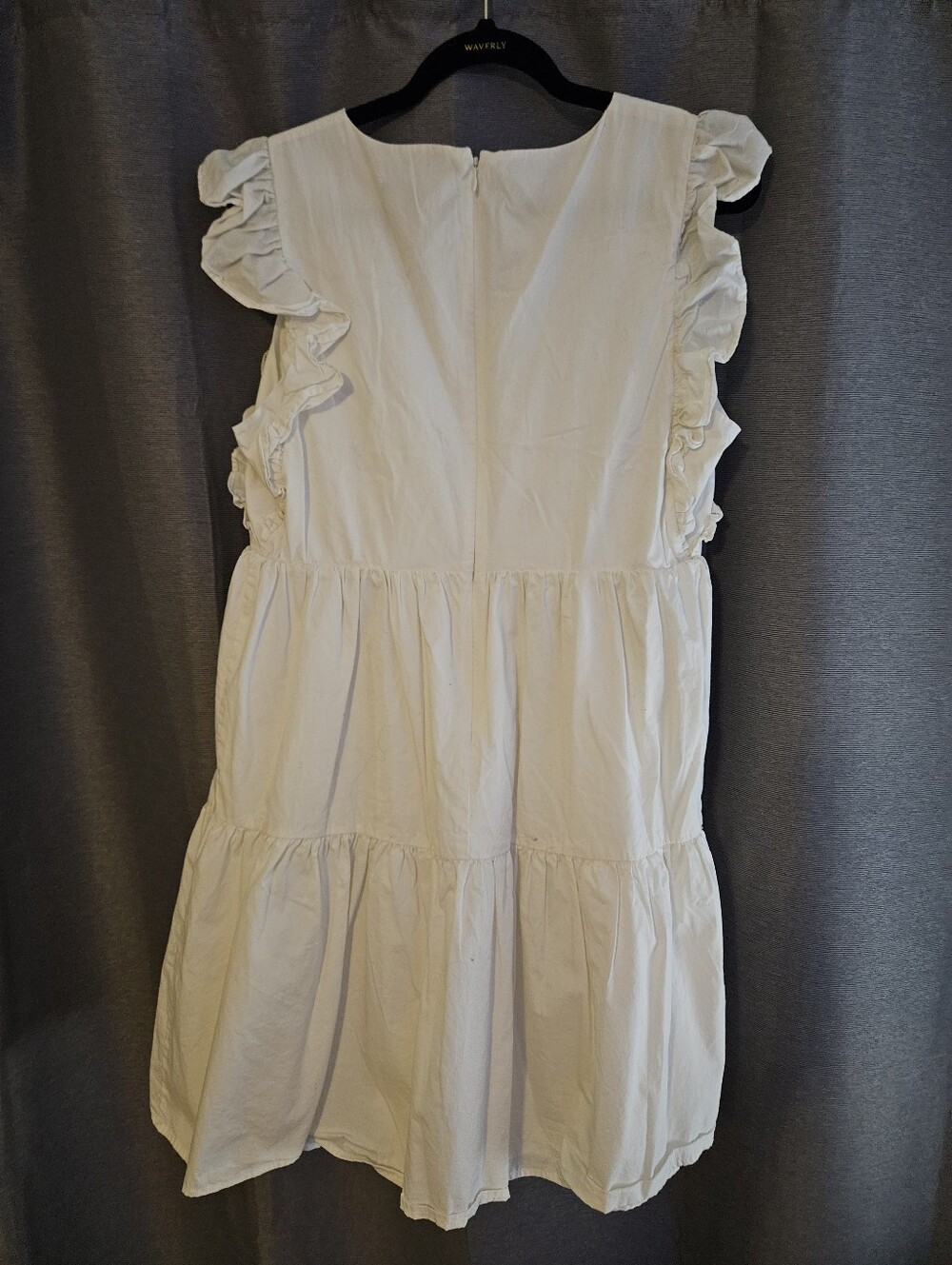 Express Ruffle Sleeve Summer Dress - Picture 2 of 4
